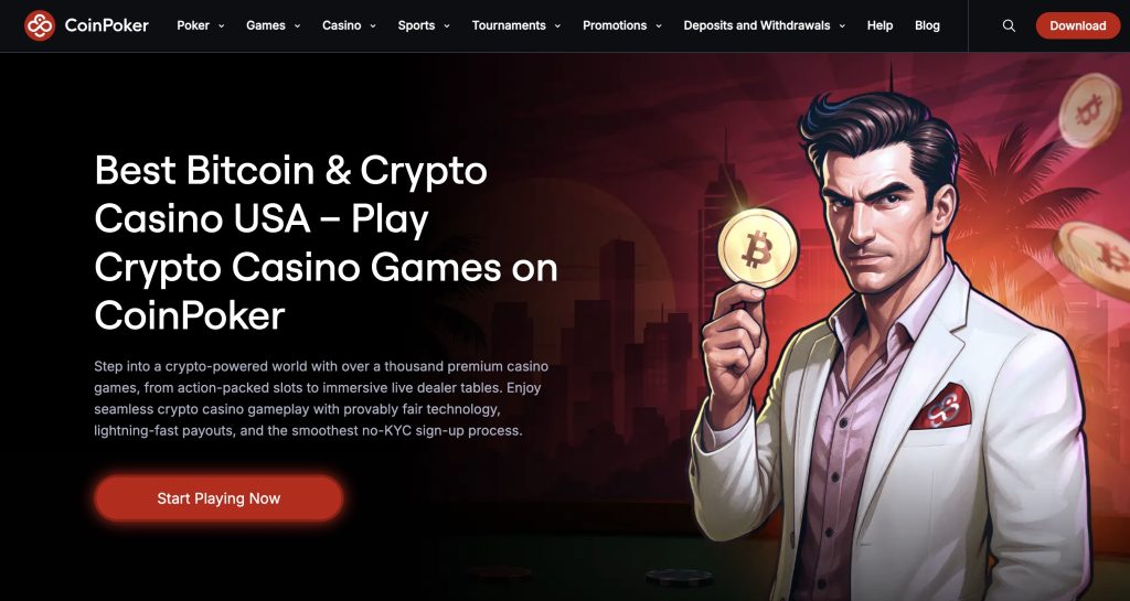 CoinPoker Online Casino Maine